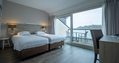 Hotelkamer van Fletcher Zuiderduin Beachhotel